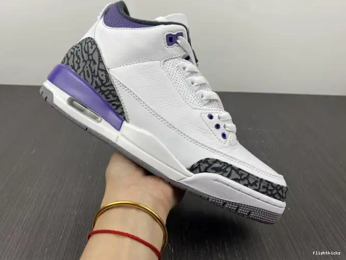 CT8532-105 'Dark Retro Air Jordan 3 Iris' 0518